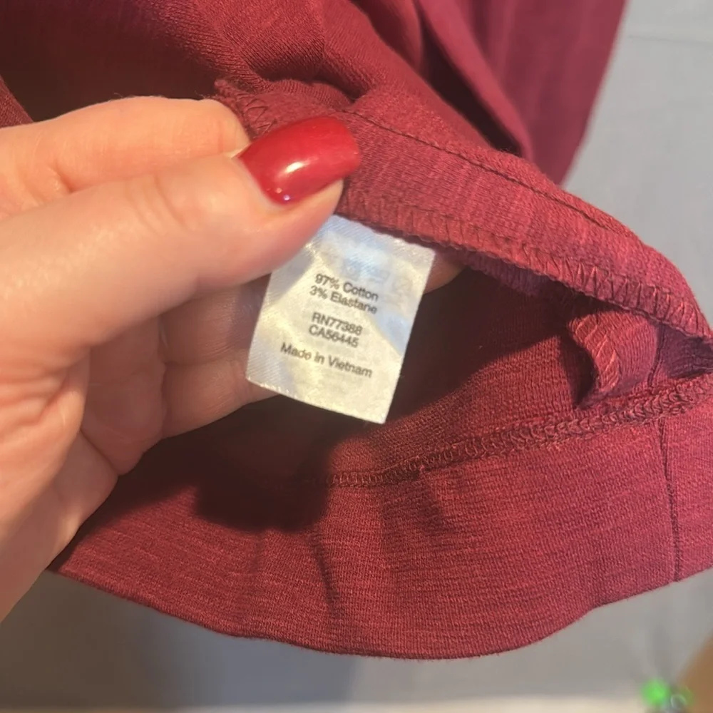 J. Crew Rich Burgundy Mini Dress